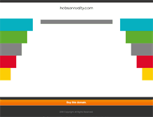 Tablet Screenshot of hobsonrealty.com